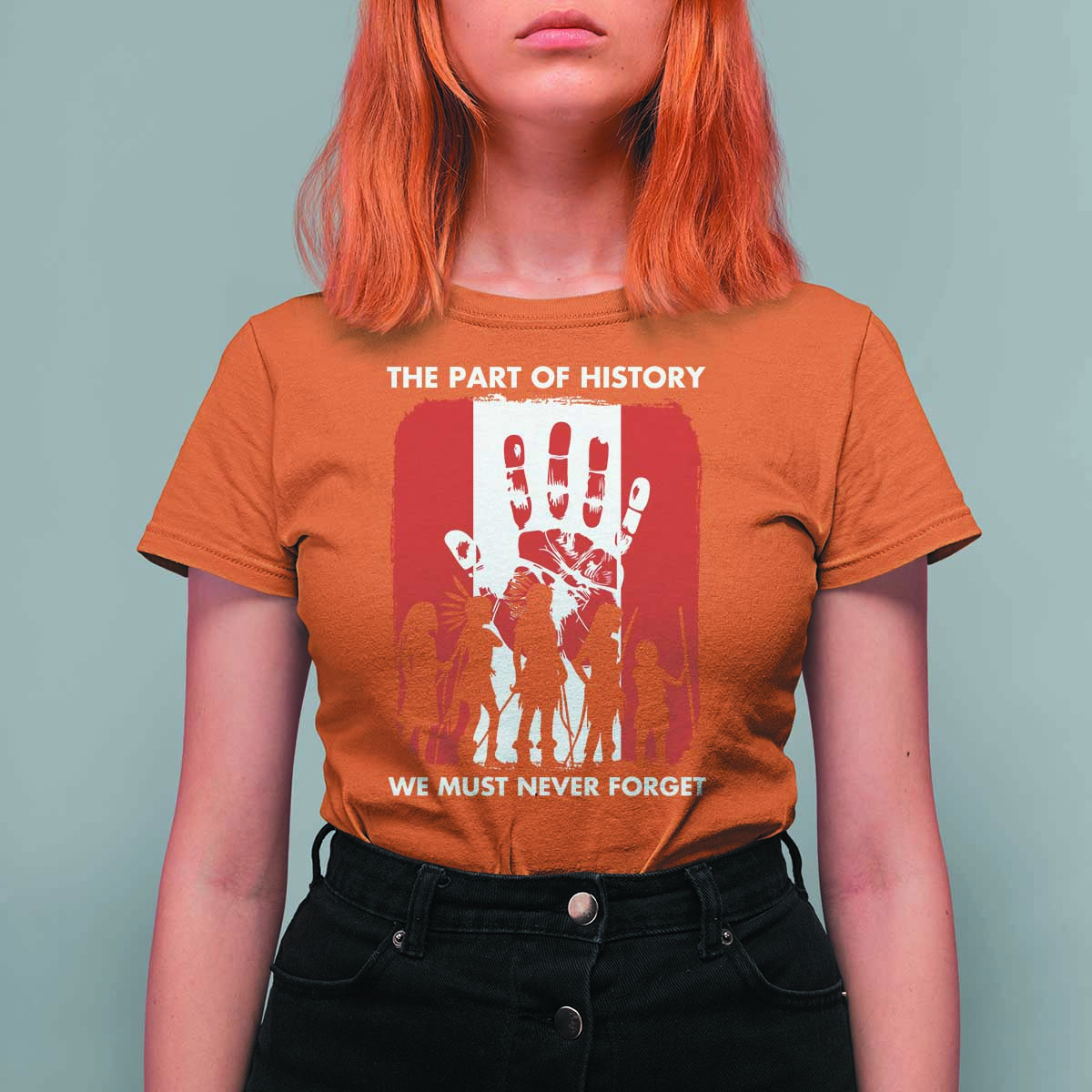 Native American Child Idian T Shirt For Women The Part Of History We Must Never Forget - Wonder Print Shop