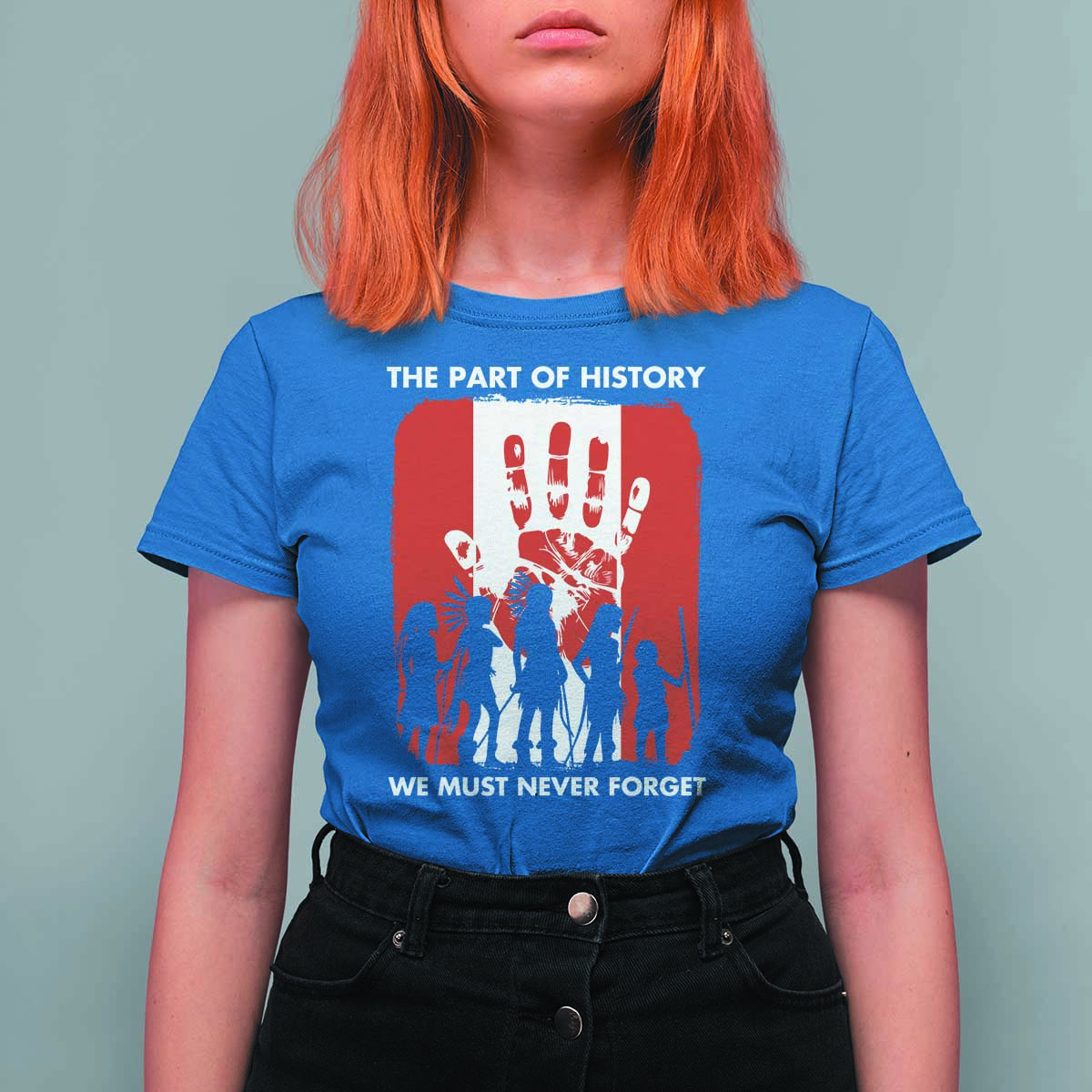 Native American Child Idian T Shirt For Women The Part Of History We Must Never Forget - Wonder Print Shop