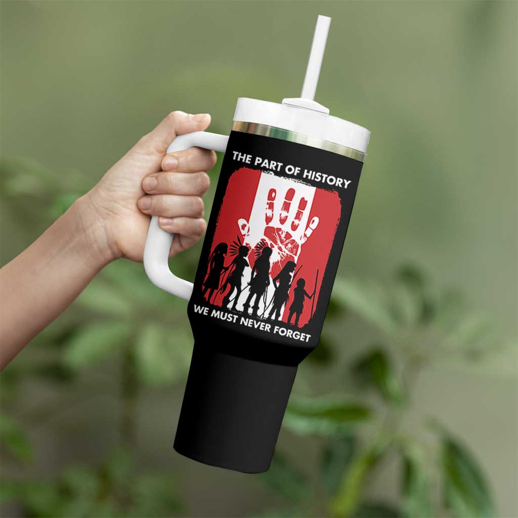Native American Child Idian Tumbler With Handle The Part Of History We Must Never Forget