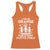 Native American Child Idian Racerback Tank Top I Wear Orange For Every Native Child Indian Pride - Wonder Print Shop