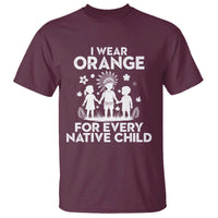 Native American Child Idian T Shirt I Wear Orange For Every Native Child Indian Pride - Wonder Print Shop