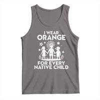 Native American Child Idian Tank Top I Wear Orange For Every Native Child Indian Pride - Wonder Print Shop