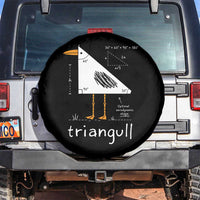 Triangull Triangle Seagull Bird Pun Spare Tire Cover Funny Math Teacher Joke Humor