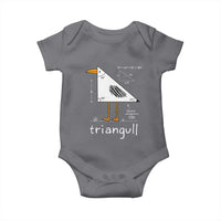 Triangull Triangle Seagull Bird Pun Baby Onesie Funny Math Teacher Joke Humor
