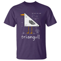 Triangull Triangle Seagull Bird Pun T Shirt Funny Math Teacher Joke Humor