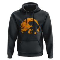 Bigfoot Boop Dog Hallowwen Hoodie Funny Sasquatch Meme Dog Lovers Full Moon