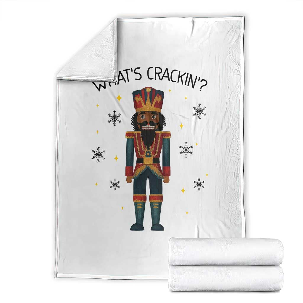 Nutcracker Christmas Throw Blanket What Is Cracking - Wonder Print Shop