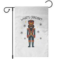 Nutcracker Christmas Garden Flag What Is Cracking - Wonder Print Shop