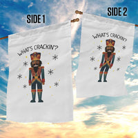 Nutcracker Christmas Garden Flag What Is Cracking - Wonder Print Shop