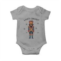 Nutcracker Christmas Baby Onesie What Is Cracking - Wonder Print Shop