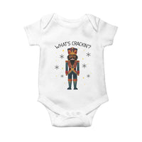 Nutcracker Christmas Baby Onesie What Is Cracking - Wonder Print Shop