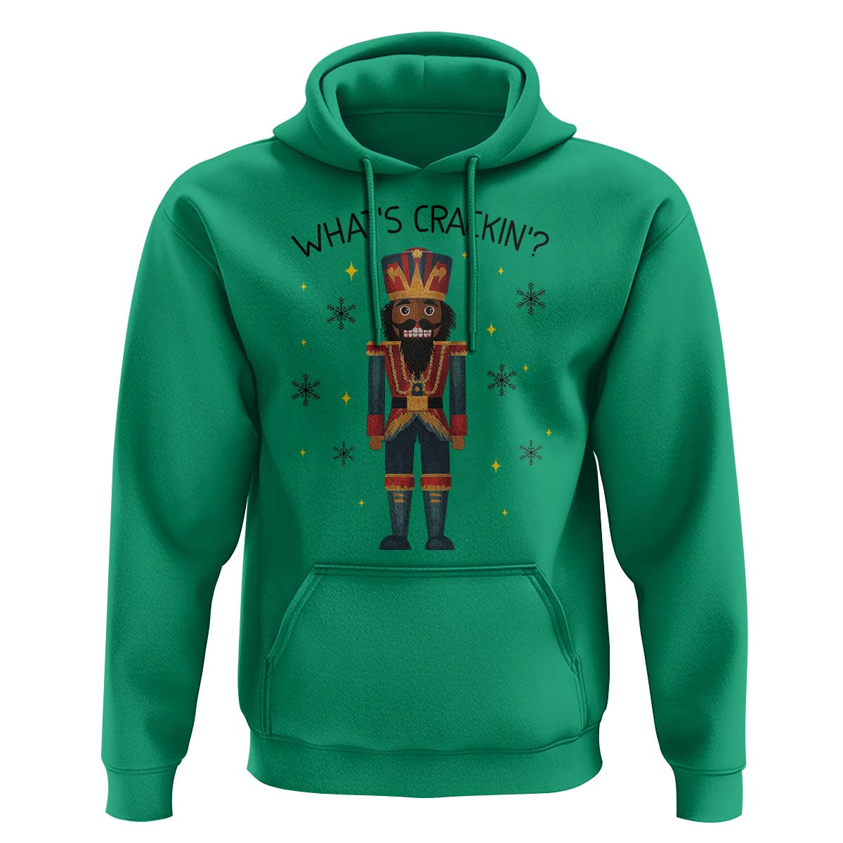 Nutcracker Christmas Hoodie What Is Cracking - Wonder Print Shop
