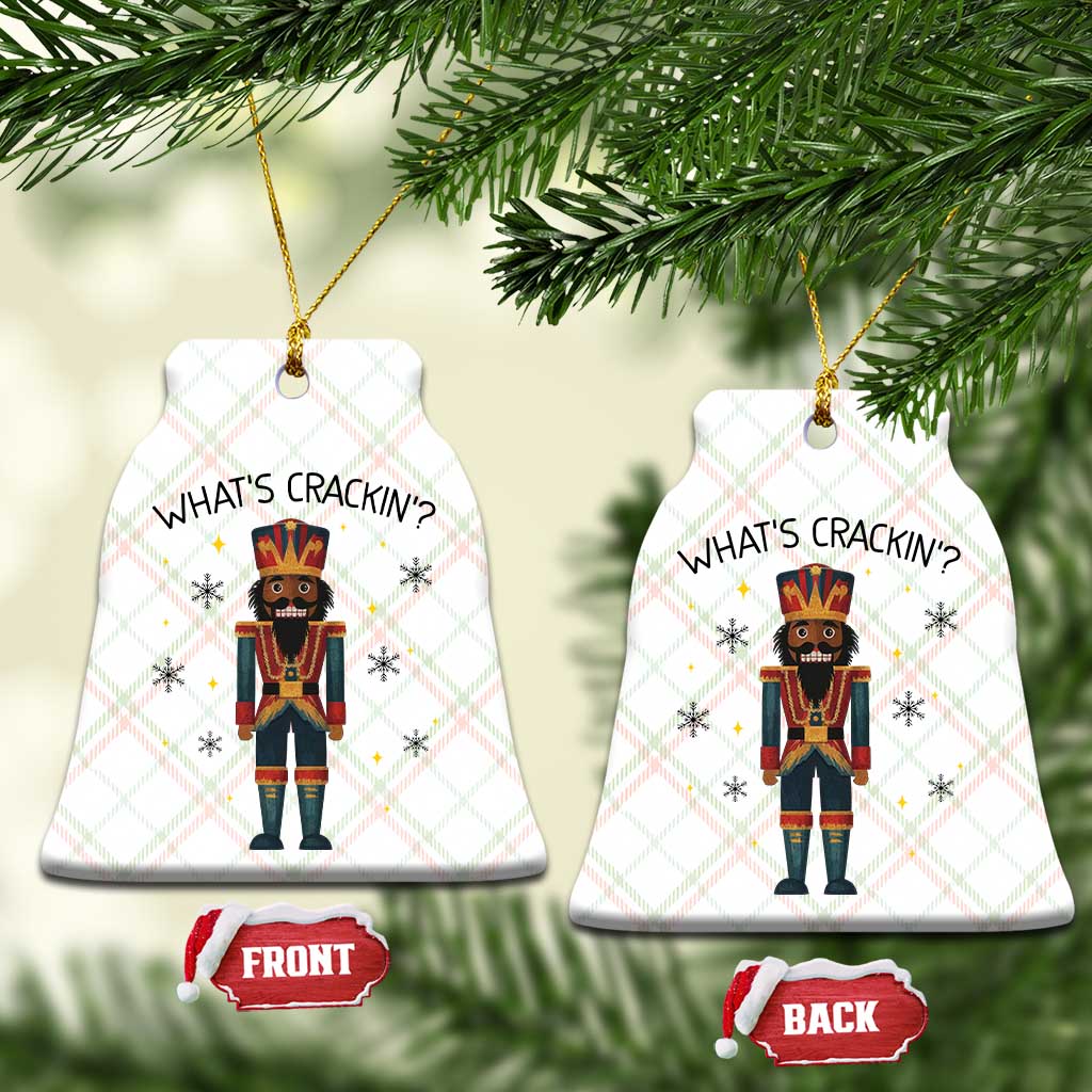 Nutcracker Christmas Ceramic Ornament What Is Cracking - Wonder Print Shop