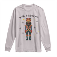 Nutcracker Christmas Long Sleeve Shirt What Is Cracking - Wonder Print Shop