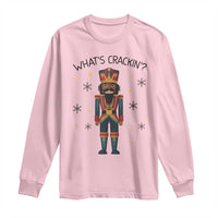 Nutcracker Christmas Long Sleeve Shirt What Is Cracking - Wonder Print Shop