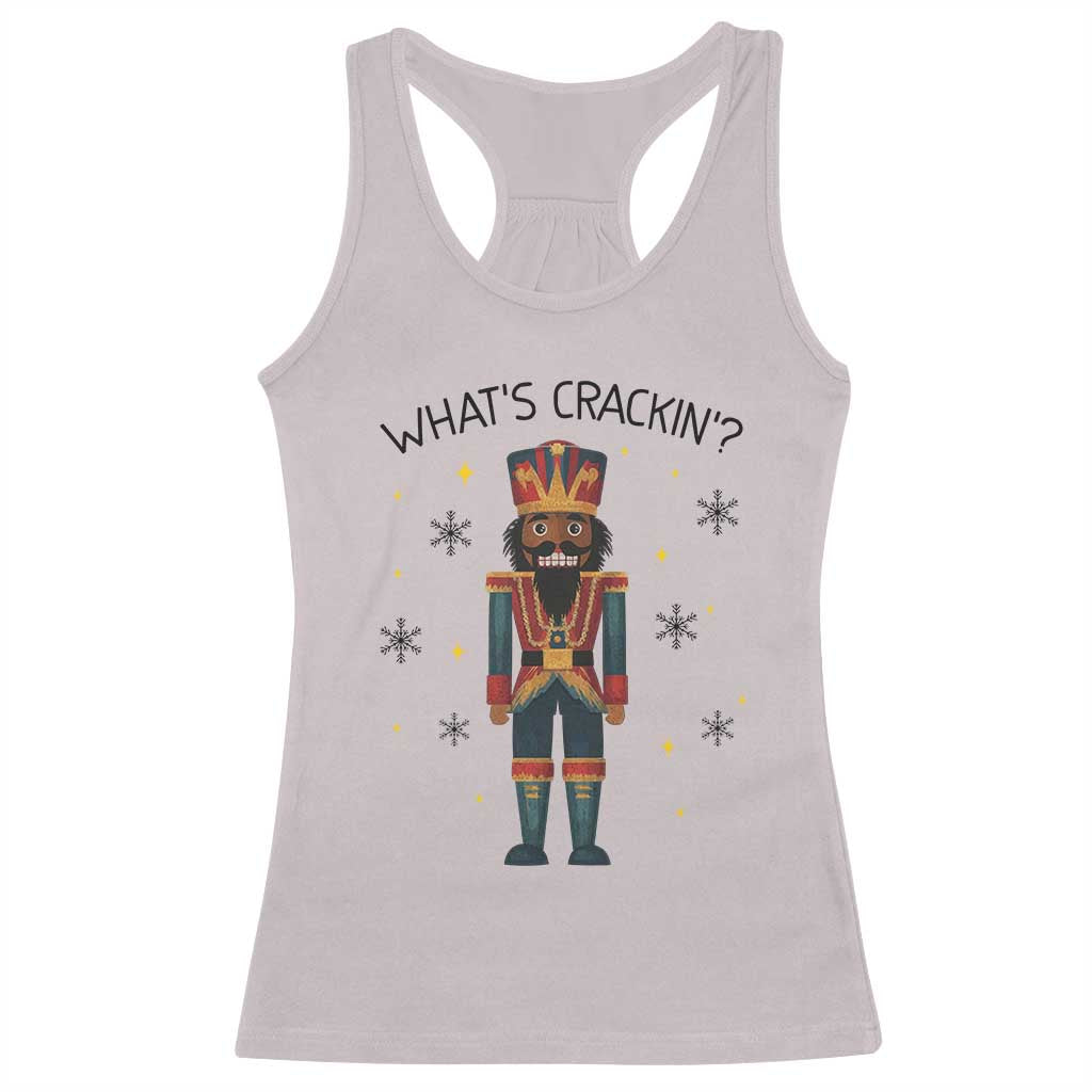 Nutcracker Christmas Racerback Tank Top What Is Cracking - Wonder Print Shop