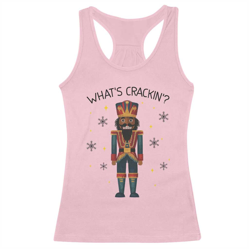 Nutcracker Christmas Racerback Tank Top What Is Cracking - Wonder Print Shop