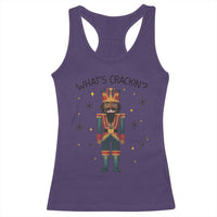 Nutcracker Christmas Racerback Tank Top What Is Cracking - Wonder Print Shop