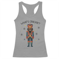 Nutcracker Christmas Racerback Tank Top What Is Cracking - Wonder Print Shop