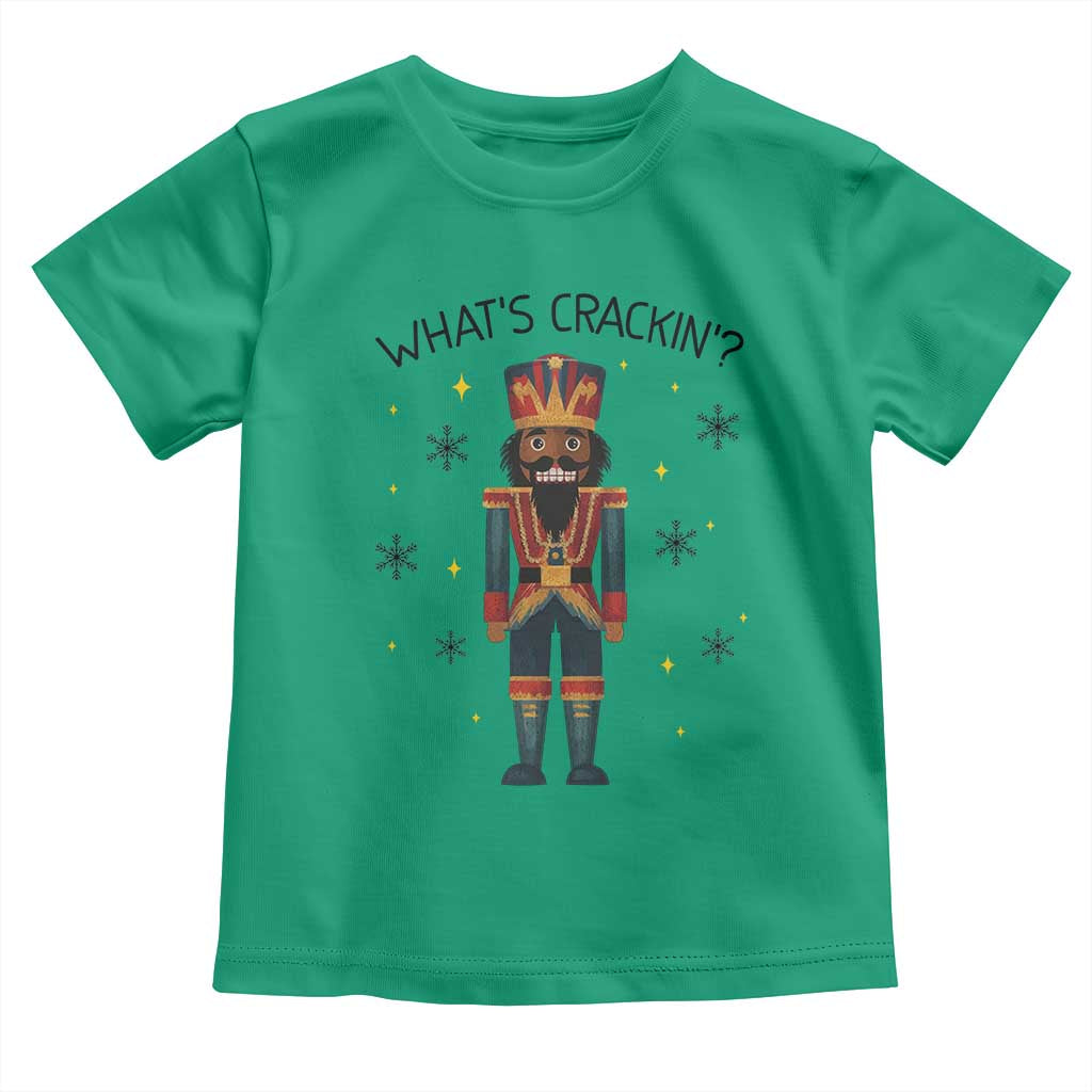 Nutcracker Christmas Toddler T Shirt What Is Cracking - Wonder Print Shop