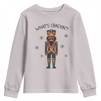 Nutcracker Christmas Youth Sweatshirt What Is Cracking - Wonder Print Shop