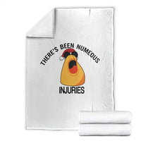 Marcus The Worm Christmas Meme Throw Blanket There Is Been Numeous Injuries - Wonder Print Shop