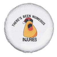 Marcus The Worm Christmas Meme Spare Tire Cover There Is Been Numeous Injuries - Wonder Print Shop