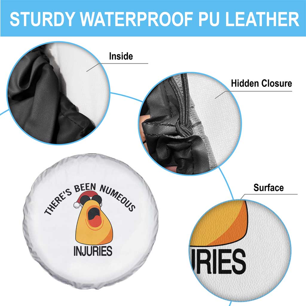 Marcus The Worm Christmas Meme Spare Tire Cover There Is Been Numeous Injuries - Wonder Print Shop