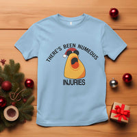 Marcus The Worm Christmas Meme T Shirt There Is Been Numeous Injuries - Wonder Print Shop