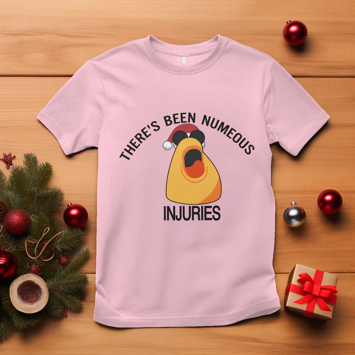 Marcus The Worm Christmas Meme T Shirt There Is Been Numeous Injuries - Wonder Print Shop