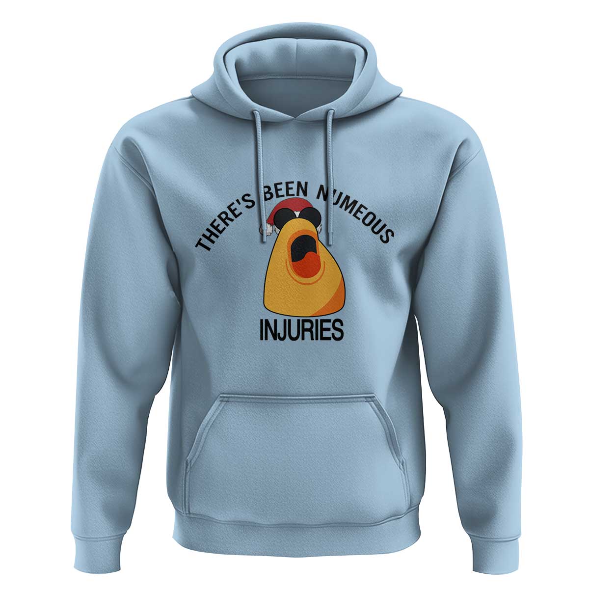 Marcus The Worm Christmas Meme Hoodie There Is Been Numeous Injuries - Wonder Print Shop