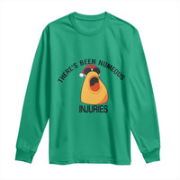 Marcus The Worm Christmas Meme Long Sleeve Shirt There Is Been Numeous Injuries - Wonder Print Shop