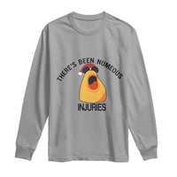 Marcus The Worm Christmas Meme Long Sleeve Shirt There Is Been Numeous Injuries - Wonder Print Shop
