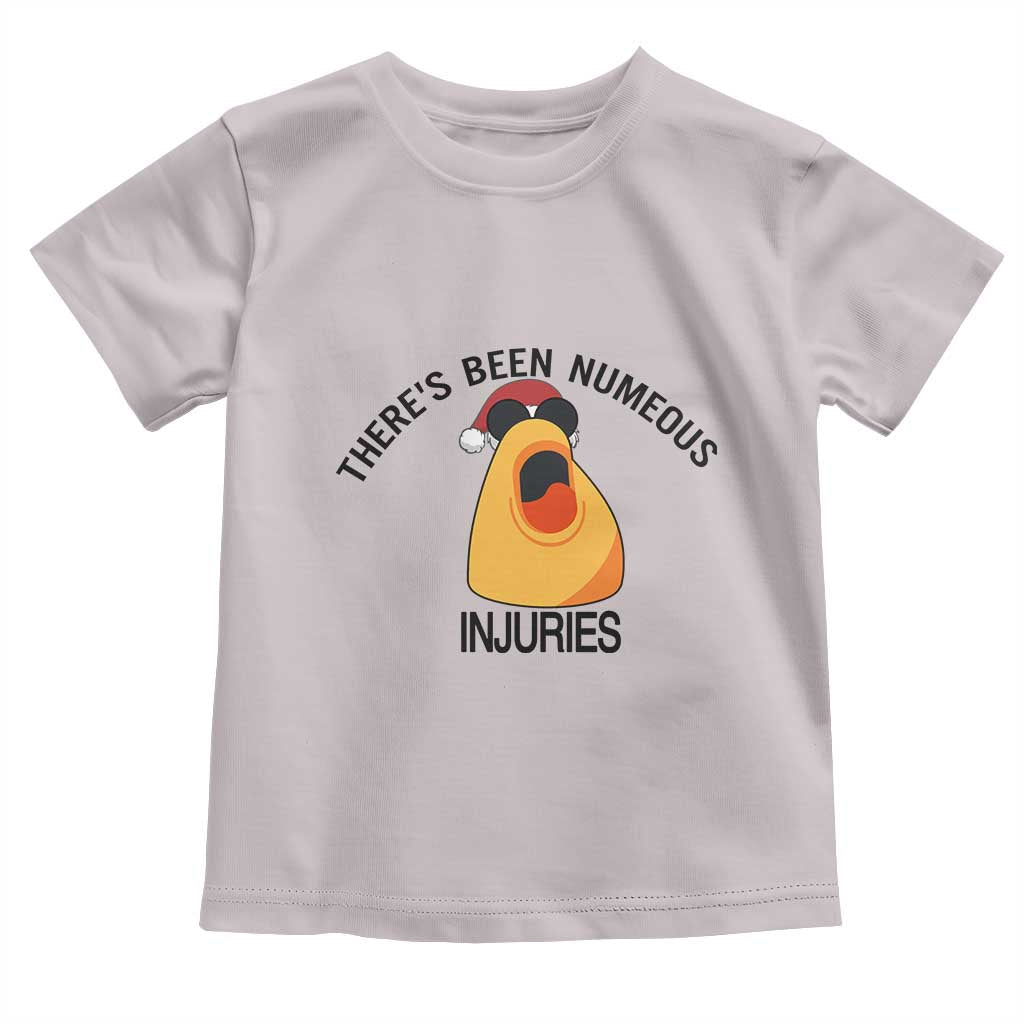 Marcus The Worm Christmas Meme Toddler T Shirt There Is Been Numeous Injuries - Wonder Print Shop