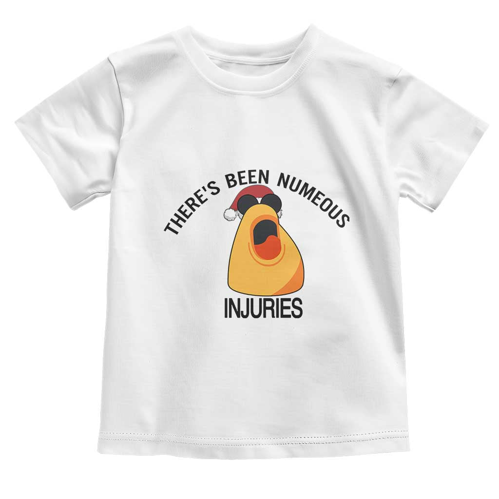 Marcus The Worm Christmas Meme Toddler T Shirt There Is Been Numeous Injuries - Wonder Print Shop