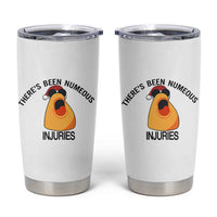 Marcus The Worm Christmas Meme Tumbler Cup There Is Been Numeous Injuries - Wonder Print Shop