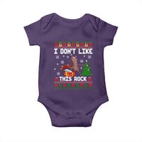 Marcus The Worm Christmas Meme Baby Onesie I Do Not Like This Rock - Wonder Print Shop