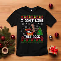 Marcus The Worm Christmas Meme T Shirt I Do Not Like This Rock - Wonder Print Shop