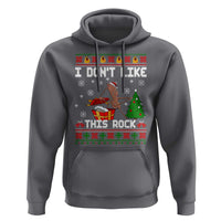 Marcus The Worm Christmas Meme Hoodie I Do Not Like This Rock - Wonder Print Shop
