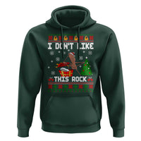 Marcus The Worm Christmas Meme Hoodie I Do Not Like This Rock - Wonder Print Shop