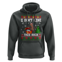 Marcus The Worm Christmas Meme Hoodie I Do Not Like This Rock - Wonder Print Shop