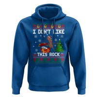 Marcus The Worm Christmas Meme Hoodie I Do Not Like This Rock - Wonder Print Shop