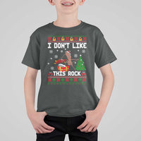 Marcus The Worm Christmas Meme T Shirt For Kid I Do Not Like This Rock - Wonder Print Shop
