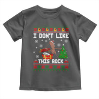 Marcus The Worm Christmas Meme Toddler T Shirt I Do Not Like This Rock - Wonder Print Shop
