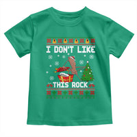 Marcus The Worm Christmas Meme Toddler T Shirt I Do Not Like This Rock - Wonder Print Shop