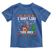 Marcus The Worm Christmas Meme Toddler T Shirt I Do Not Like This Rock - Wonder Print Shop