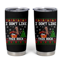 Marcus The Worm Christmas Meme Tumbler Cup I Do Not Like This Rock - Wonder Print Shop