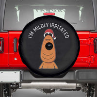 Marcus The Worm Christmas Meme Spare Tire Cover I Am Mildly Irritated - Wonder Print Shop