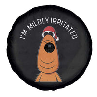 Marcus The Worm Christmas Meme Spare Tire Cover I Am Mildly Irritated - Wonder Print Shop