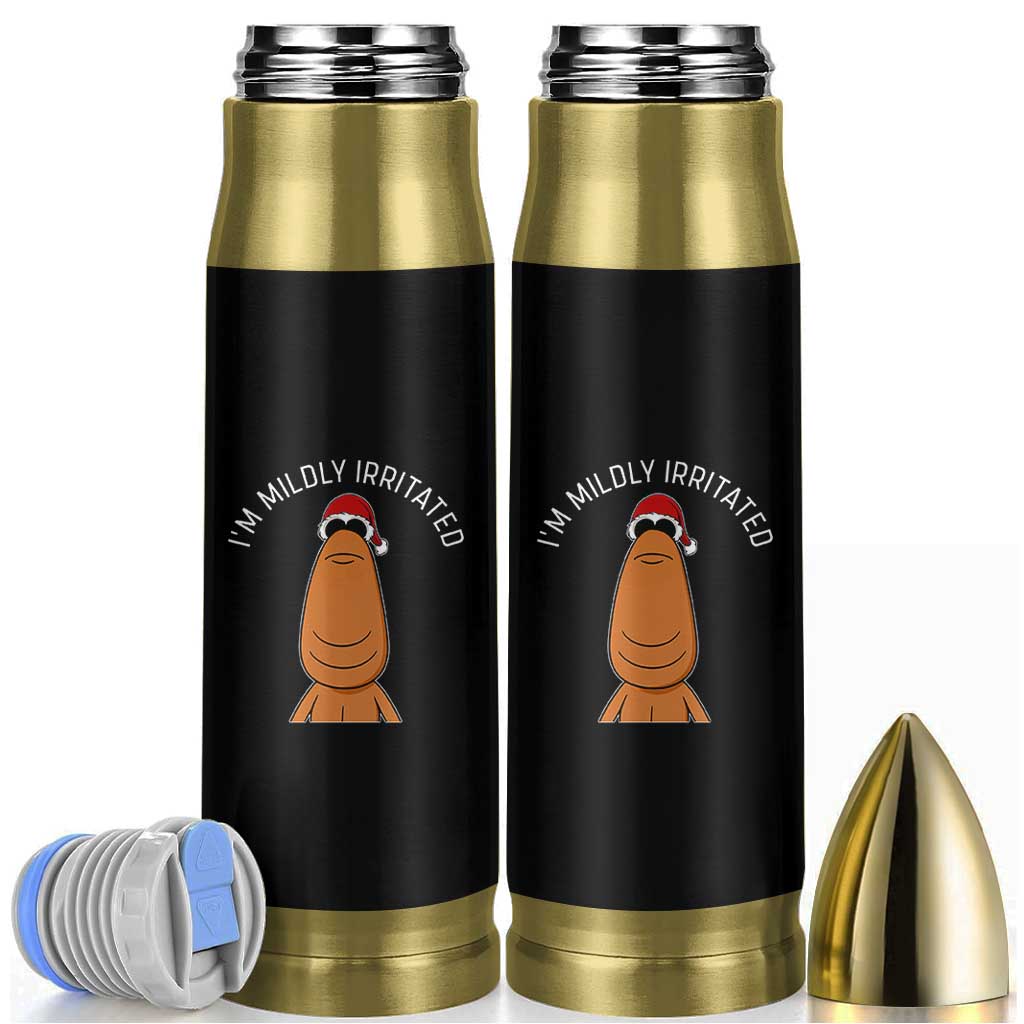 Marcus The Worm Christmas Meme Bullet Tumbler I Am Mildly Irritated - Wonder Print Shop